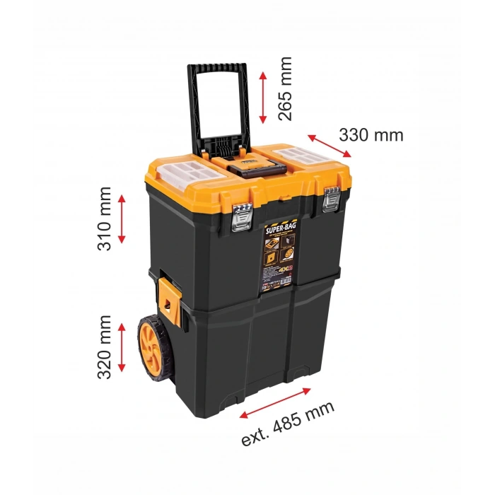 ASR-5039 Çift Katlı Tekerlekli Takım Çantası