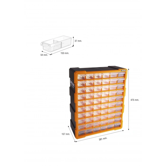 ASR-6000 60lı Büyük Monoblok Çekmece Seti