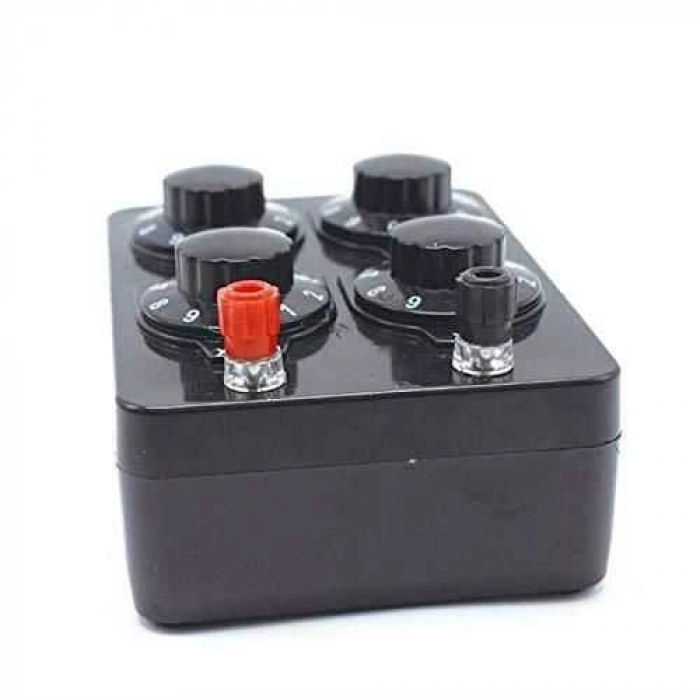 Ayarlı Direnç Kutusu 0-9999 Ohm