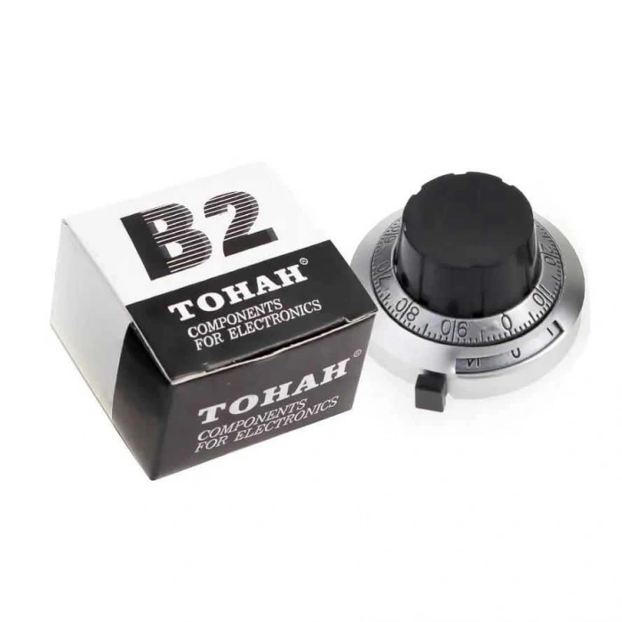 B2 46mm Dial Hassas Potansiyometre Başlığı