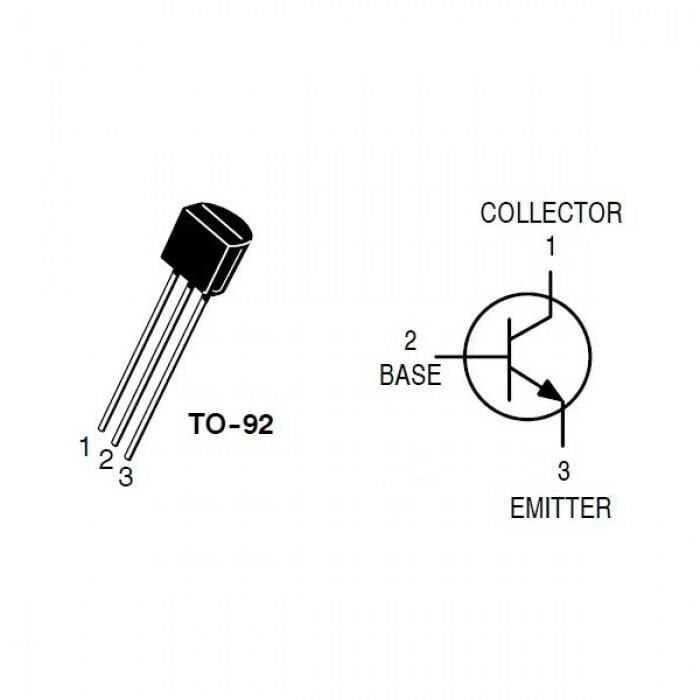 BC238 - TO92 NPN Transistör