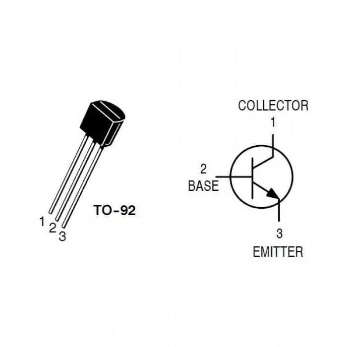 BC547 - TO92 NPN Transistör