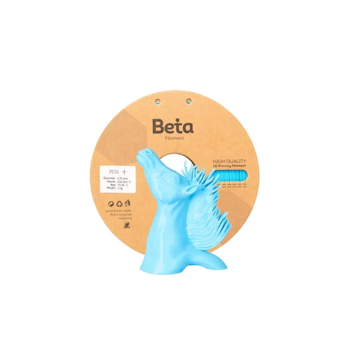 Beta PETG+ Filament Light Blue