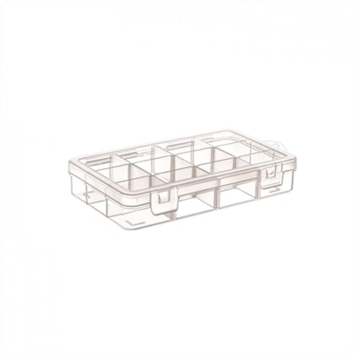 Beta Şeffaf Organizer 12 Bölmeli Kutu 7