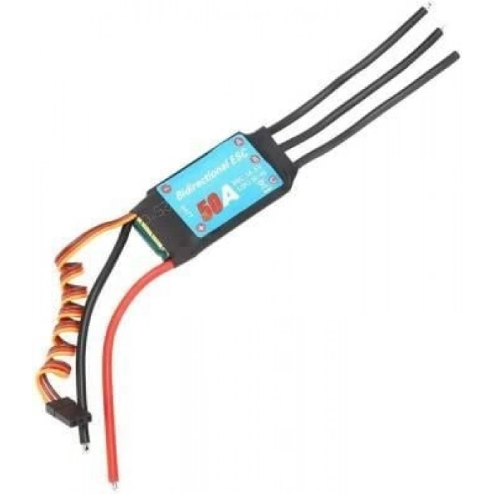 Bidirectional ESC 50A - Su Altı Motoru ile Uyumlu Çift Yönlü ESC