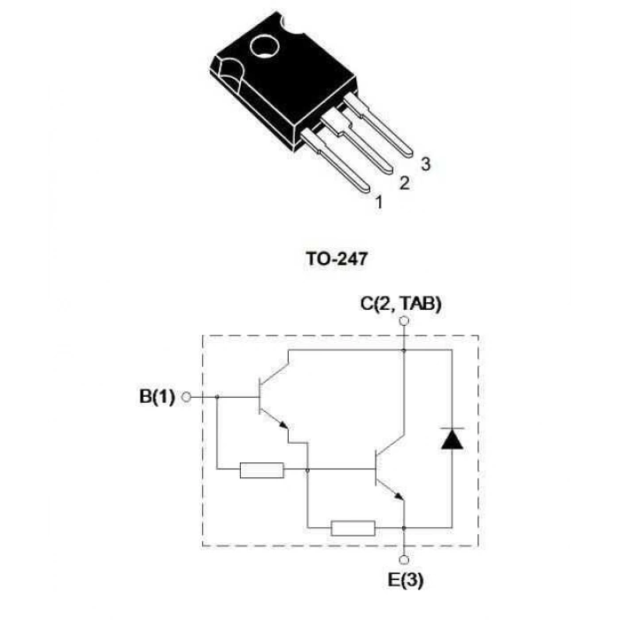BUX127 - TO247 NPN Transistor