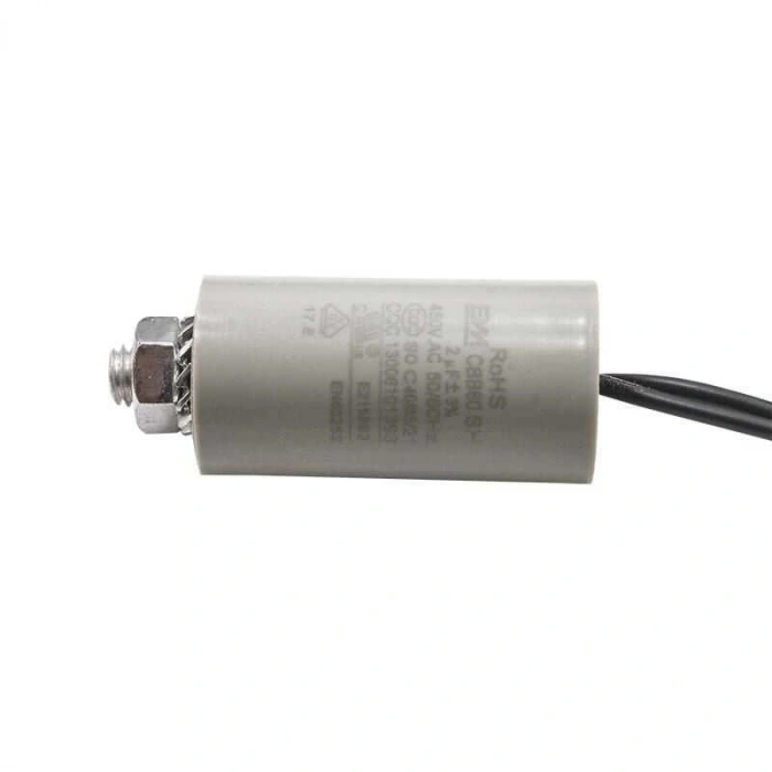 CBB60 2uF 450V Kablolu Daimi Kondansatör