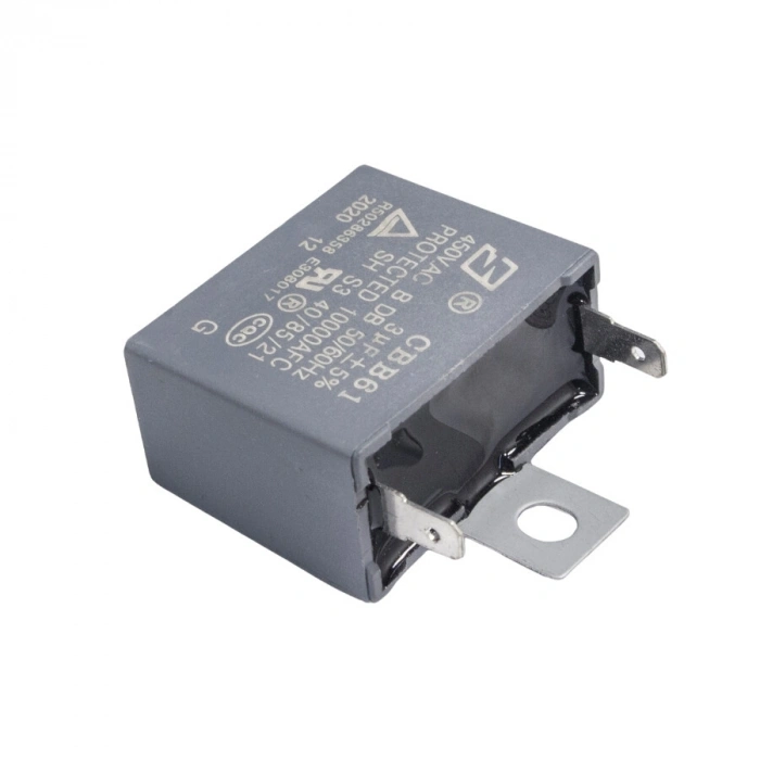 CBB61 3uF 450V Kutulu Daimi Kondansatör