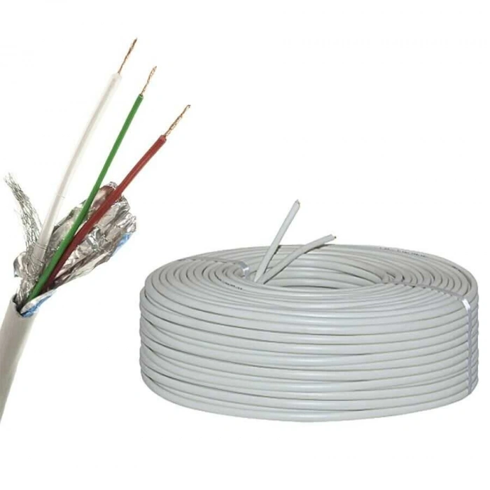 CCTV 2+1 Kamera Kablosu - 1 metre