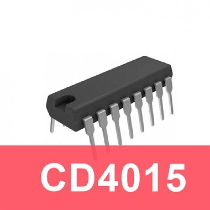 CD4015 DIP Entegre
