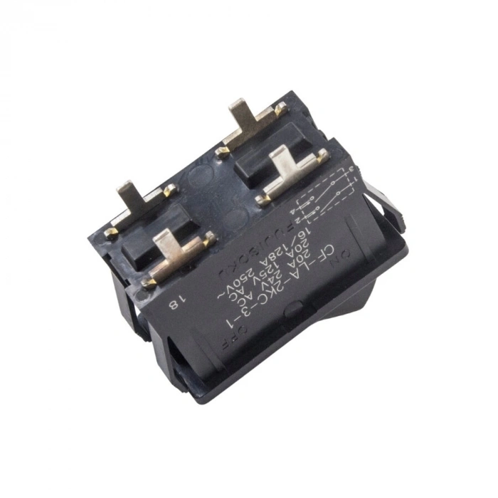 CF-LA-2KC-3-1 DPST On/Off Anahtar 4 Pin
