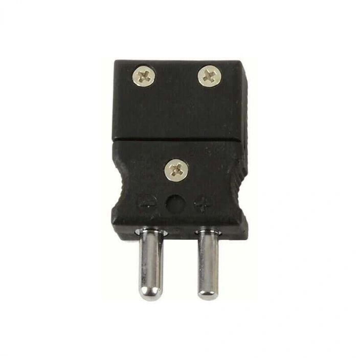 CK-05SY-Erkek - Fe-Const Termokupl Fiş Siyah