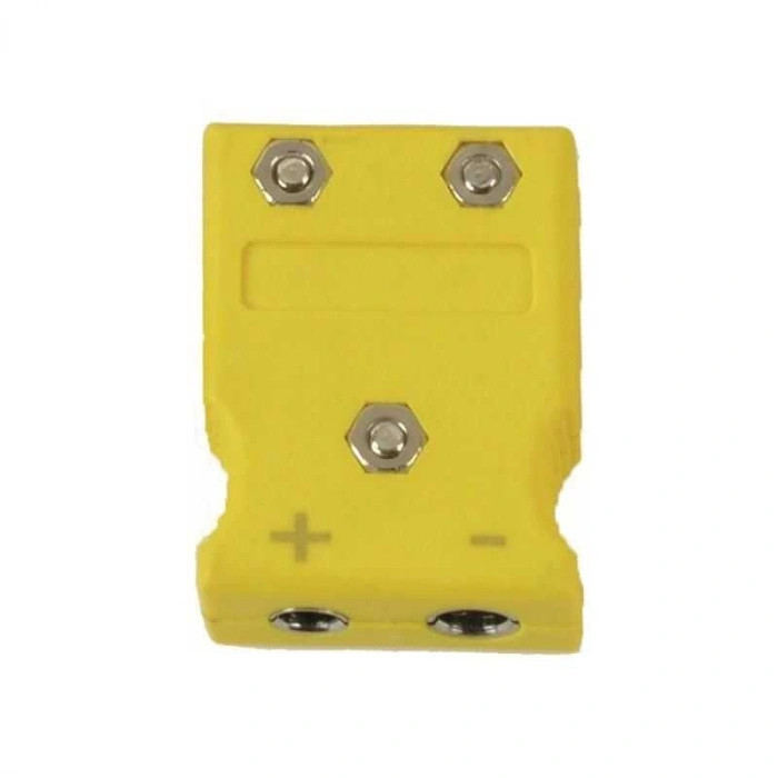 CK-45SR-Dişi - NiCr-Ni Termokupl Priz Sarı