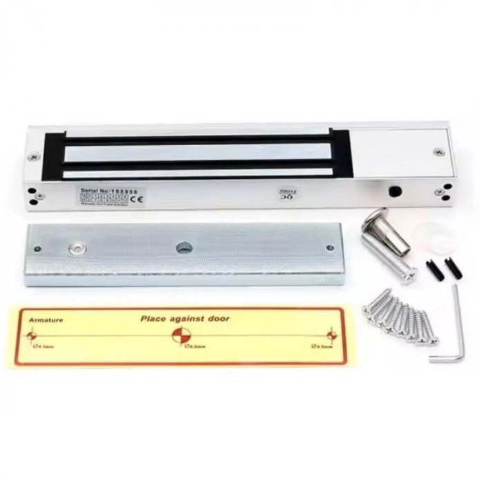 CLS-280GX 12V 280kg Elektromanyetik Kapı Kilidi - Gecikmeli