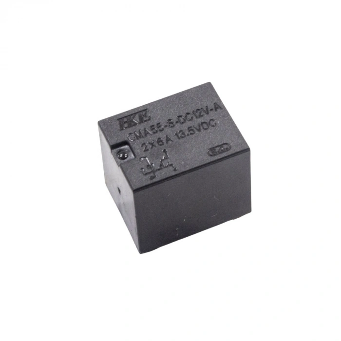 CMA55-S 12V 2X6A Röle 5-Pin