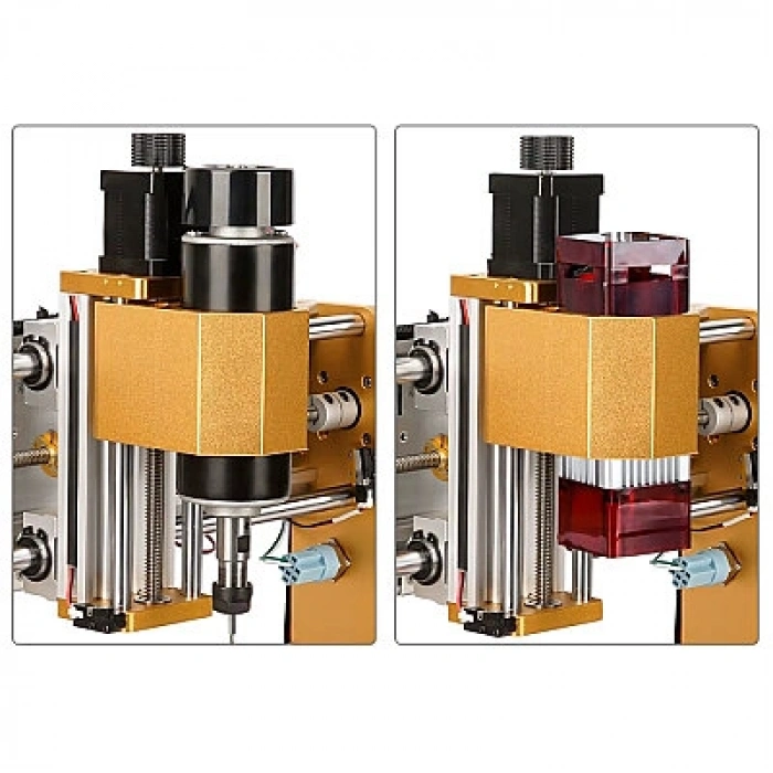 CNC3018 PRO MAX 15000mW Lazerli CNC Makinesi - Kesim Tezgahı
