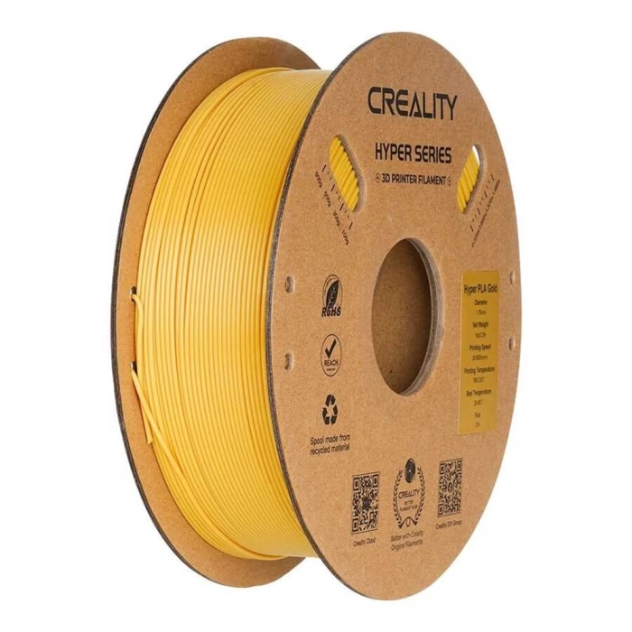 Creality Hyper Pla Altın Filament 1.75mm 1Kg