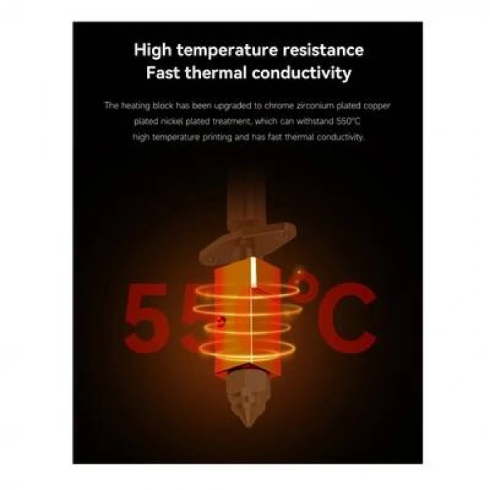 Creality K1 - K1 Max Geliştirilmiş Tam Hotend Seti