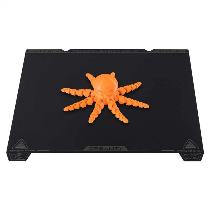 Creality K1 Smooth Pei Kaplı Yay Çeliği Manyetik Tabla - 235x235mm - Orijinal