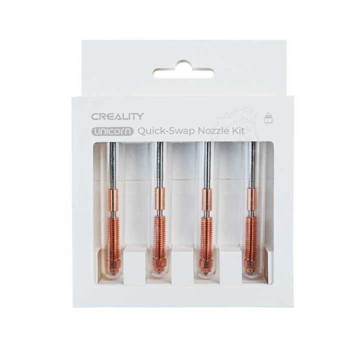 Creality Unicorn Quick-Swap Nozzle Kiti - K1, K1C, K1 Max - Yeni Nesil - 4 Adet