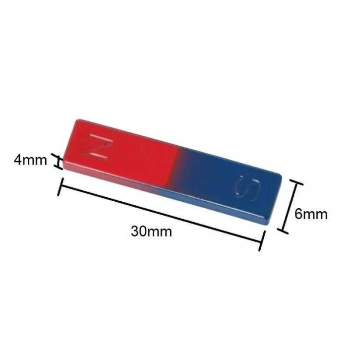 Çubuk Mıknatıs 30x6x4mm