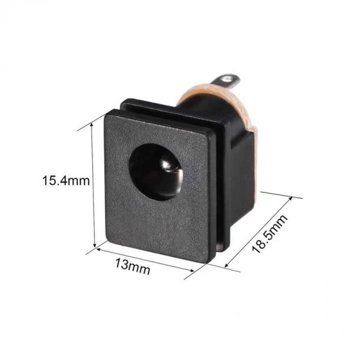 DC-015 5.5X2.1mm DC Jack Şasesi - Jak Girişi