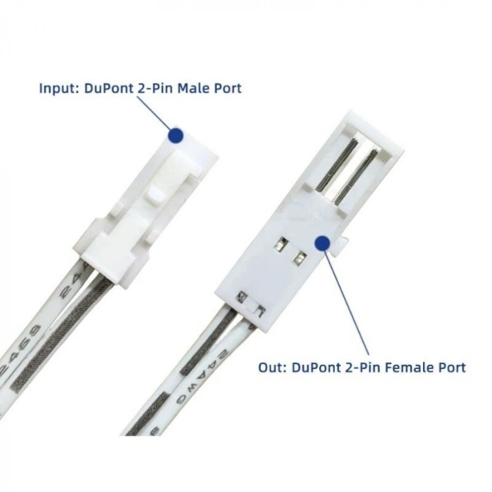 DC 12V-24V IR Kızılötesi Kapı/Dolap Sensörü - Beyaz