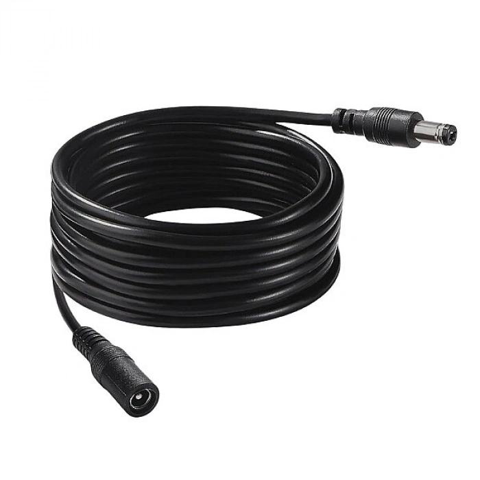 DC 5.5x2.1mm Adaptör Uzatma Kablosu - 10 Metre