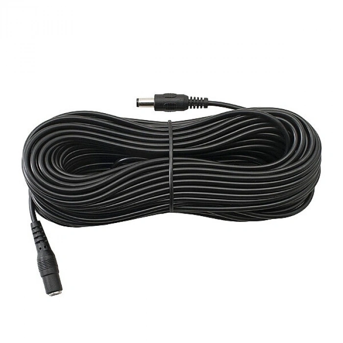 DC 5.5x2.1mm Adaptör Uzatma Kablosu - 10 Metre
