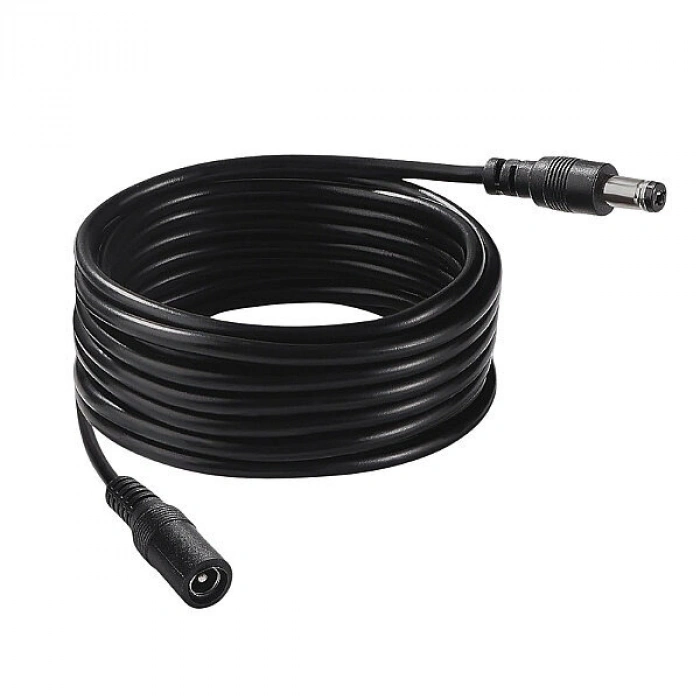 DC 5.5x2.1mm Adaptör Uzatma Kablosu - 5 Metre
