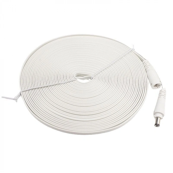 DC 5.5x2.1mm Yassı Adaptör Uzatma Kablosu - 10 Metre