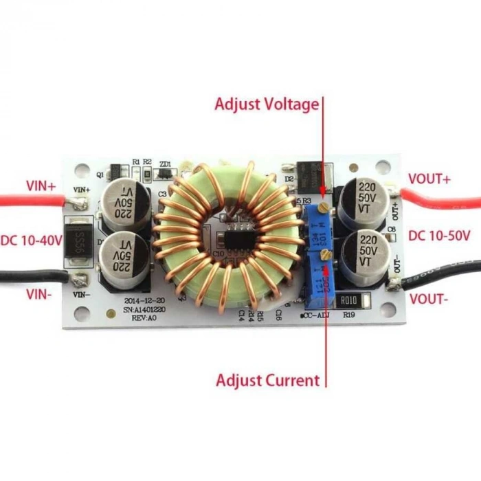 DC-DC 250W Voltaj Yükseltici Boost Modül