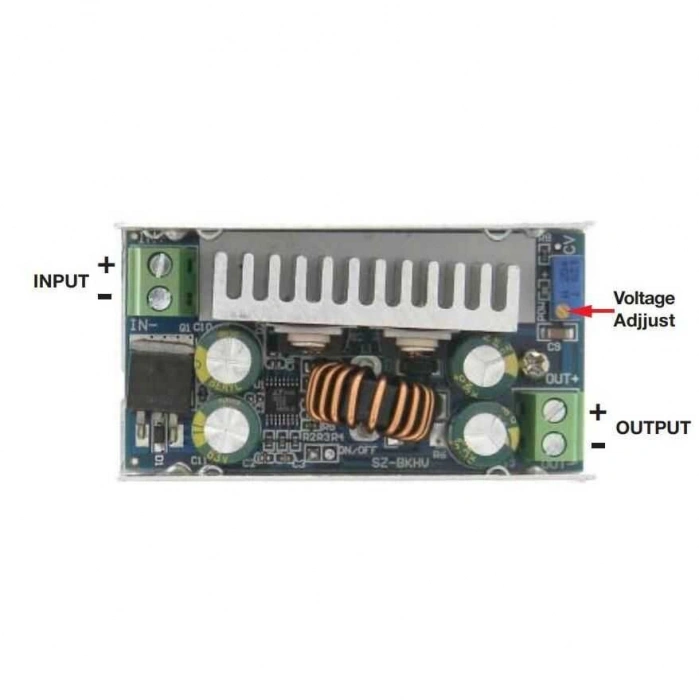 DC-DC 8-60V 15A Ayarlanabilir Voltaj Düşürücü Modül