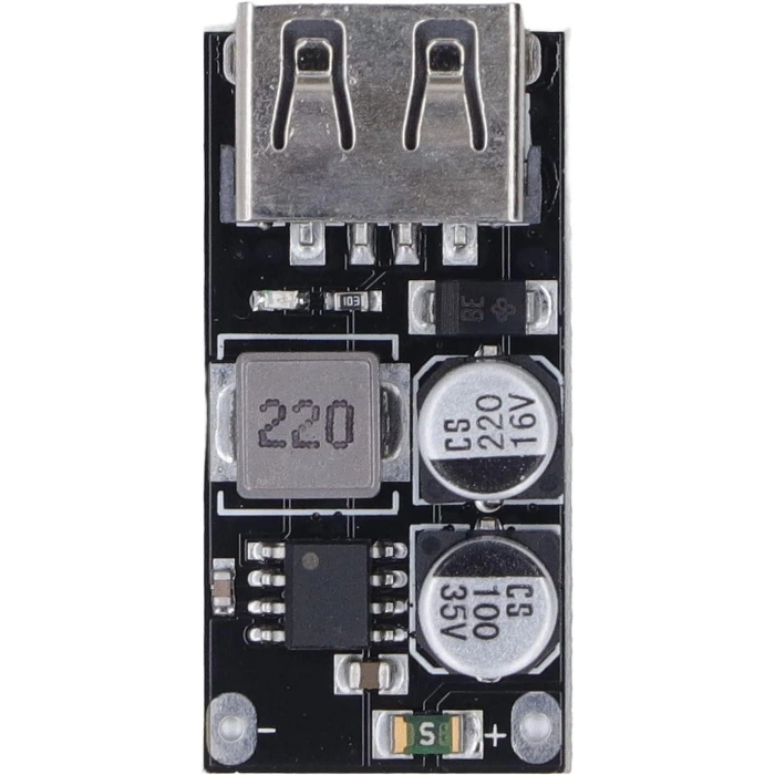 DC-DC Buck Voltaj Düşürücü - 8V30V - 24W USB Çıkış
