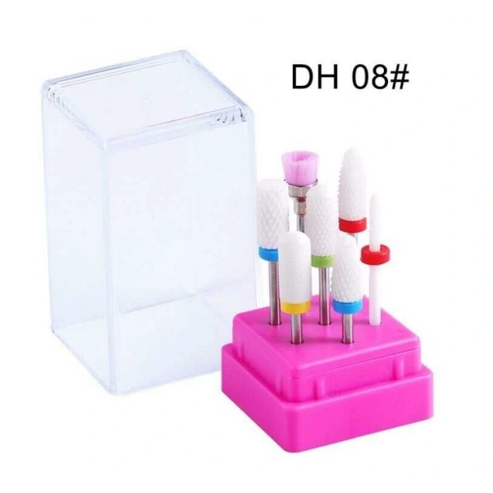 DH-08 7li Elektrikli Törpü Seti Freze Uçları