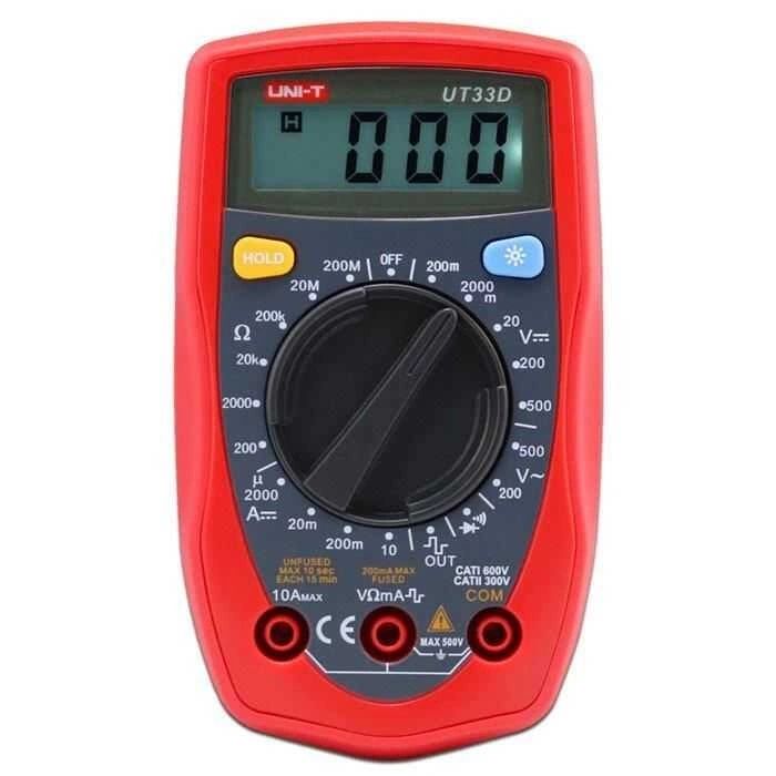 Digital Multimetre UT33D