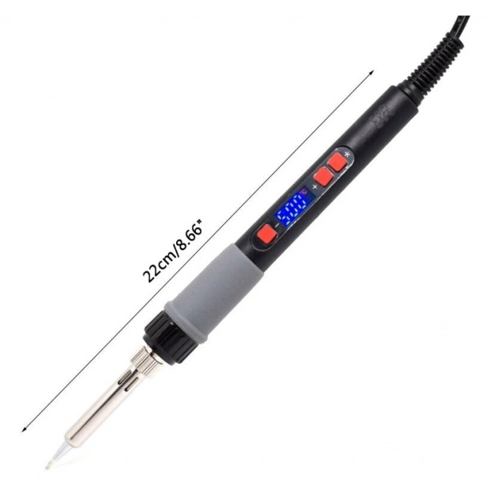 Dijital Isı Ayarlı 80W Kalem Havya