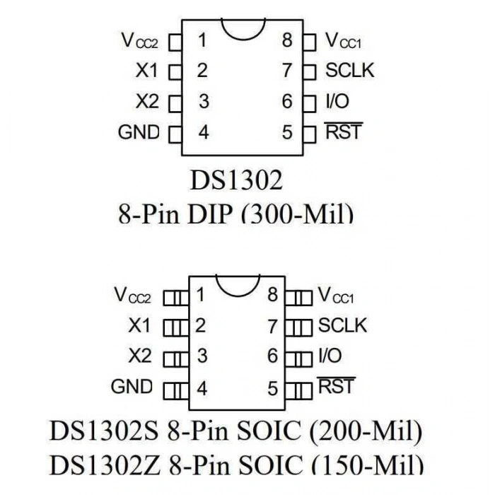 DS1302 SMD Entegre