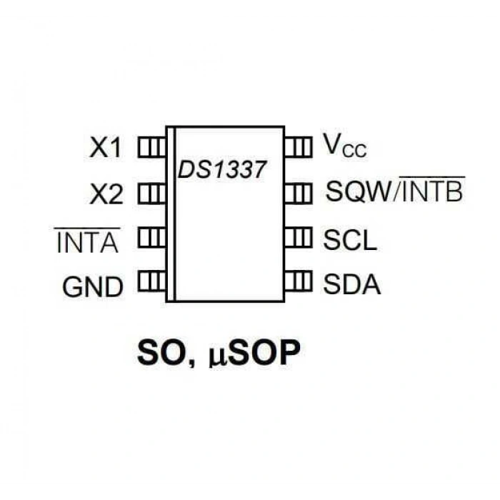 DS1337 SOIC-8 SMD RTC Gerçek Zaman Entegresi