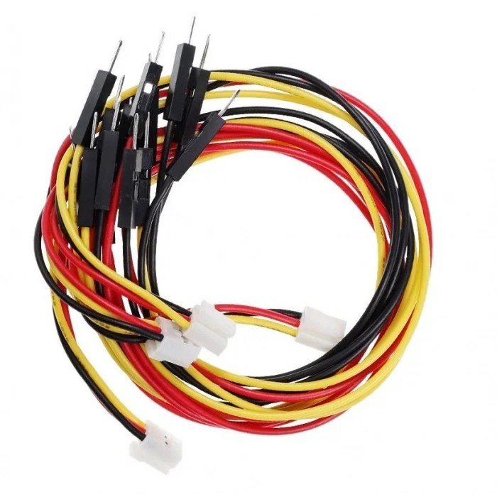 Elecrow 3 Pin Crowtail-Erkek Jumper Kablo - 5 Adet