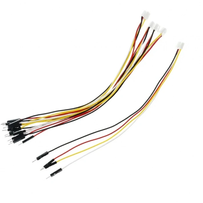 Elecrow 4 Pin Crowtail-Erkek Jumper Kablo - 5 Adet