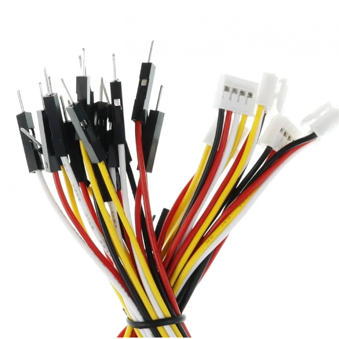 Elecrow 4 Pin Crowtail-Erkek Jumper Kablo - 5 Adet