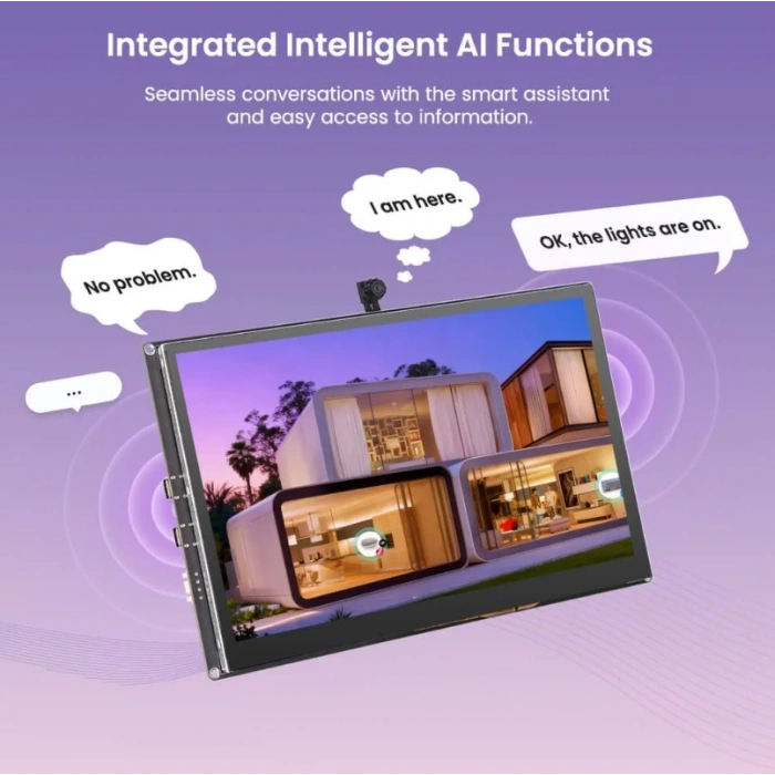 Elecrow CrowPanel Advanced 10.1 İnç ESP32-P4 HMI Dokunmatik IPS Ekran (1024x600)