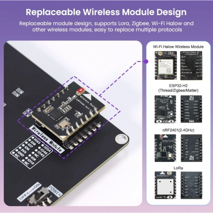 Elecrow CrowPanel Advanced 10.1 İnç ESP32-P4 HMI Dokunmatik IPS Ekran (1024x600)