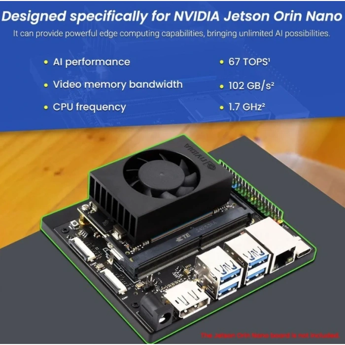 Elecrow Jetson Orin Nano Uyumlu Yapay Zeka (AI) Başlangıç Seti (30 Sensör)