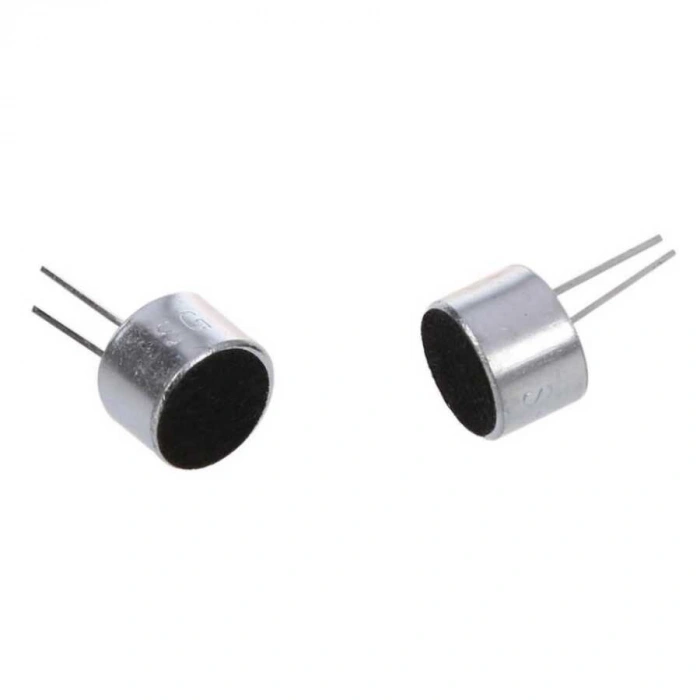 Elektret Kapasitif Mikrofon Kapsülü 9.5mm