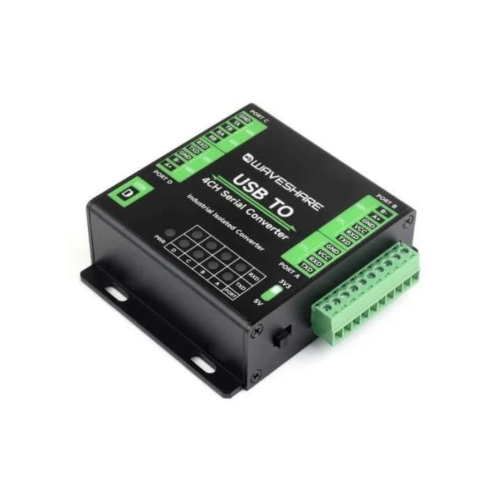 Endüstriyel USB 4 Kanal Seri Haberleşme Dönüştürüc