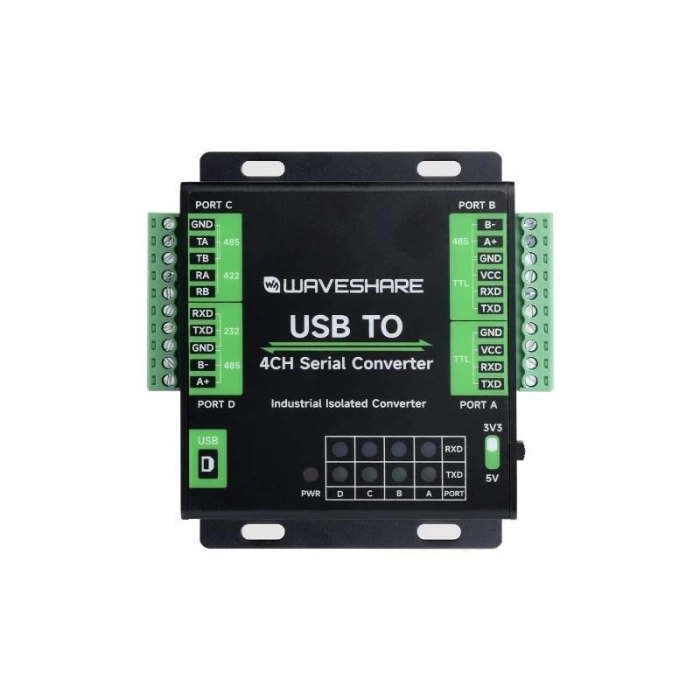 Endüstriyel USB 4 Kanal Seri Haberleşme Dönüştürüc