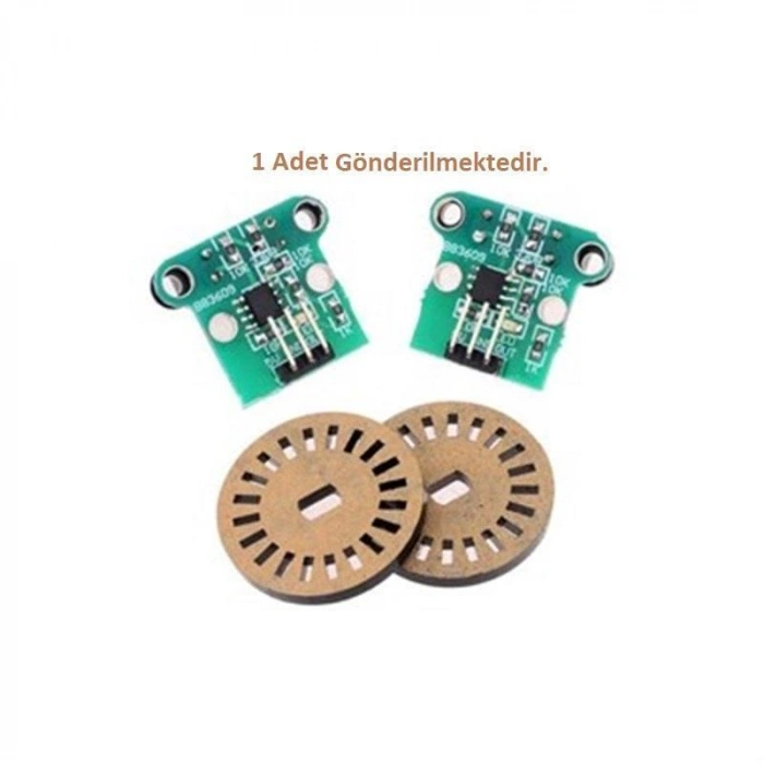 Enkoder Disk ve Optik Okuyucu
