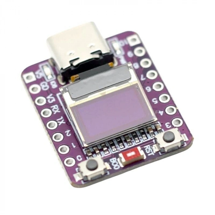 ESP32-C3 0.42″ OLED WiFi+BLE Geliştirme Kartı